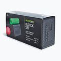 Súprava na jogu BLACKROLL Block black/ green/ pink 4