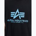 Pánske polo tričko  Alpha Industries Basic black/blue 4