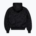 Pánska bunda Alpha Industries MA-1 Hooded Bomber black 7