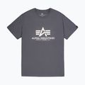 Pánske tričko Alpha Industries Basic greyblack 8