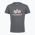Pánske tričko Alpha Industries Basic greyblack 5