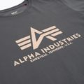 Pánske tričko Alpha Industries Basic greyblack 7