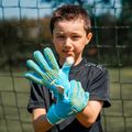 Detské brankárske rukavice T1TAN Rebel 2.0 Sky Blue Junior FP sky blue/white 2