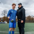 Brankárske rukavice T1TAN Blue Beast 3.0 FP blue/white 7