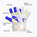 Brankárske rukavice T1TAN Rebel 2.0 X LORIS_GK white/blue/yellow 2