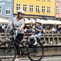 Predné sedadlo na bicykel URBAN IKI modré U-212702 9