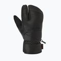 Pánske lyžiarske rukavice Descente 3 Finger Leather black 2