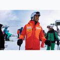 Pánska lyžiarska bunda Descente Swiss mandarin orange 12