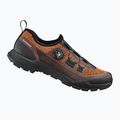 Pánska MTB cyklistická obuv Shimano SH-EX700 oranžová