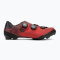 Pánska MTB cyklistická obuv Shimano SH-XC702 červená 2