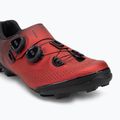 Pánska MTB cyklistická obuv Shimano SH-XC702 červená 7
