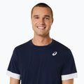 Pánske tenisové tričko ASICS Court SS Top midnight/brilliant white 4