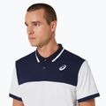 Pánske tričko ASICS Court Polo brilant white/midnight 4