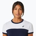 Dámske tenisové tričko ASICS Court SS Top midnight/brilliant white 4