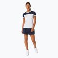 Dámske tenisové tričko ASICS Court SS Top brilliant white/midnight 2