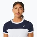 Dámske tenisové tričko ASICS Court SS Top brilliant white/midnight 4