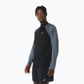 Pánske bežecké tričko ASICS Icon 1/2 Zip performance black/carrier grey 4