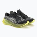 ASICS Novablast 3 black/dried leaf green pánska bežecká obuv 4