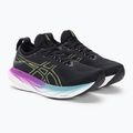 ASICS Gel-Nimbus 25 dámska bežecká obuv black/glow yellow 4
