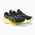 ASICS Gel-Kayano 30 pánska bežecká obuv black/glow yellow 4