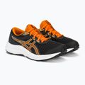 Detská bežecká obuv ASICS Contend 8 GS black/bright orange 5