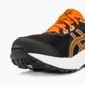 Detská bežecká obuv ASICS Contend 8 GS black/bright orange 9