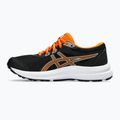 Detská bežecká obuv ASICS Contend 8 GS black/bright orange 3