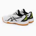 Pánska squashová obuv ASICS Upcourt 5 white / safety yellow 4