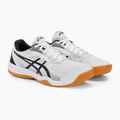 Pánska squashová obuv ASICS Upcourt 5 white / safety yellow 5
