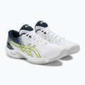 Volejbalová obuv ASICS Beyond FF white / glow yellow 5