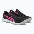 Dámska squashová obuv ASICS Upcourt 5 black / hot pink 4