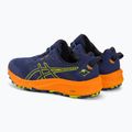 ASICS Trabuco Terra 2 deep ocean/neon lime pánska bežecká obuv 4