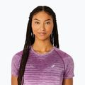 Dámske bežecké tričko ASICS Bezšvový top lila hint/deep mauve 5