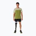 Pánske bežecké tričko ASICS Race Top performance dry leaf green/cactus 2