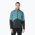 Pánska zimná bežecká bunda ASICS foggy teal/graphite grey