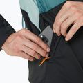 Pánska zimná bežecká bunda ASICS foggy teal/graphite grey 9