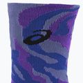 ASICS Color Camo Run Crew bežecké ponožky baklažán/modrá fialová/cyber grape 7