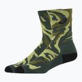 ASICS Color Camo Run Crew rain forest/cactus/glow yellow bežecké ponožky 2