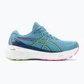 ASICS Gel-Kayano 30 dámska bežecká obuv gris blue/lime green 2