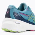 ASICS Gel-Kayano 30 dámska bežecká obuv gris blue/lime green 10