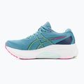 ASICS Gel-Kayano 30 dámska bežecká obuv gris blue/lime green 3