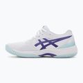 Dámska squashová obuv ASICS Gel-Court Hunter 3 white / blue violet 10