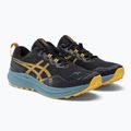 ASICS pánska bežecká obuv FUJILITE 4 black/honey 5