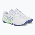 Pánska squashová obuv ASICS Blade FF white/denim blue 4