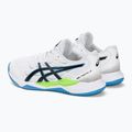 Pánska hádzanárska obuv ASICS Gel-Tactic 12 white/lime burst 3