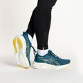 ASICS Gel-Nimbus 26 evening teal/light mustard pánska bežecká obuv 2