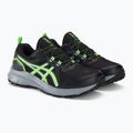 Pánska bežecká obuv ASICS Trail Scout 3 black/illuminate green 5