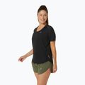 Dámske bežecké tričko ASICS Road V-Neck performanc black 4