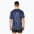 Pánske bežecké tričko ASICS Road All Over Print Top blue expanse/midnight 3