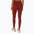 Dámske bežecké legíny ASICS Road High Waist tmavočervené 3